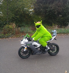 The big goof on the Ninja